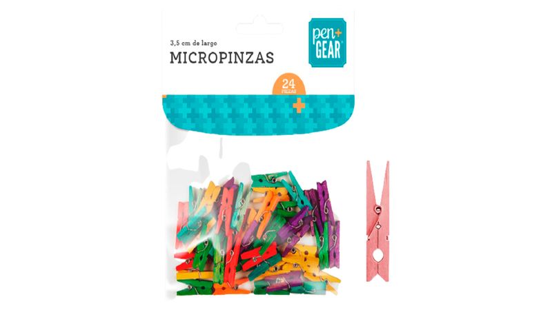 Comprar Micropinzas Pg Gr De 3 5Cm C 24 Pzas, Walmart Guatemala - Maxi  Despensa