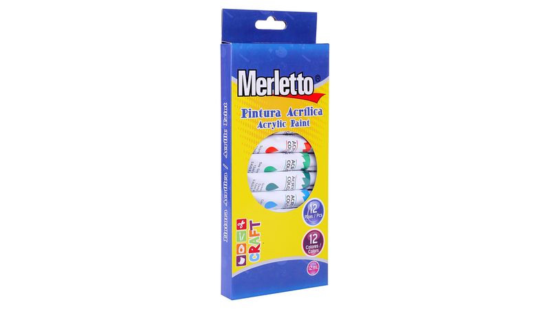 Comprar Pintura Acrílica Merletto Blanca - 75Ml, Walmart Guatemala - Maxi  Despensa