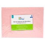 Msk-Set-Sabanas-3Pzas-Rosa-Lisa-Twin-1-17969