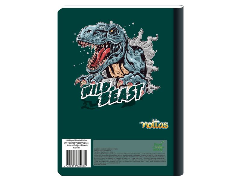 Cuaderno-Cosido-Peque-o-100H-Rayado-Dise-o-Dinosaurio-2-47181