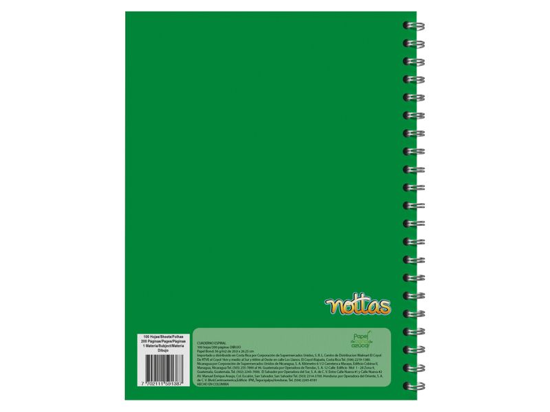 Cuaderno-Espiral-100-Hojas-Dibujo-Solidos-Verde-2-47242