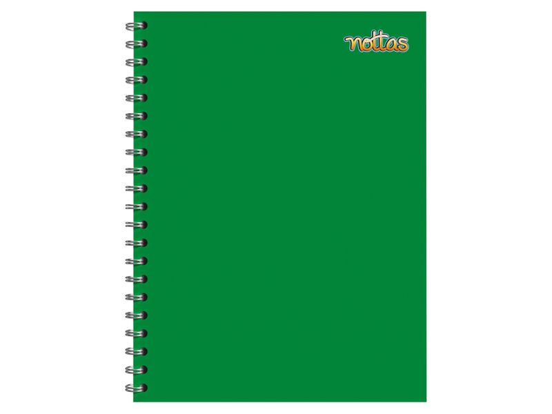 Cuaderno Espiral 100 Hojas Rayado Verde