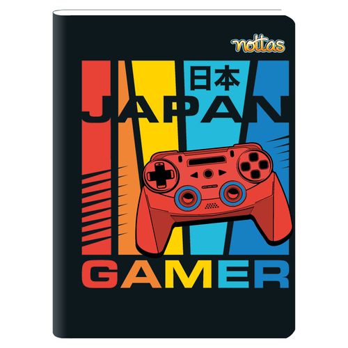 Cuaderno Grapado 80 Hojas Rayado Diseños - Japon
