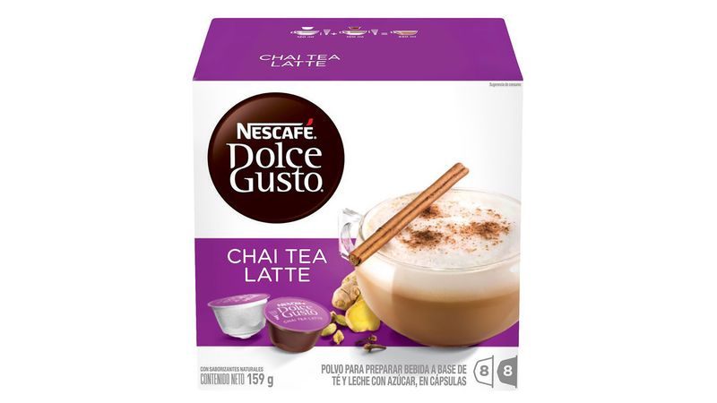 Cafe Capsula Chai Tea Latte Dolce Gusto Nescafe