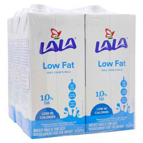 6 Pack Leche Lala UHT Light - 6000ml