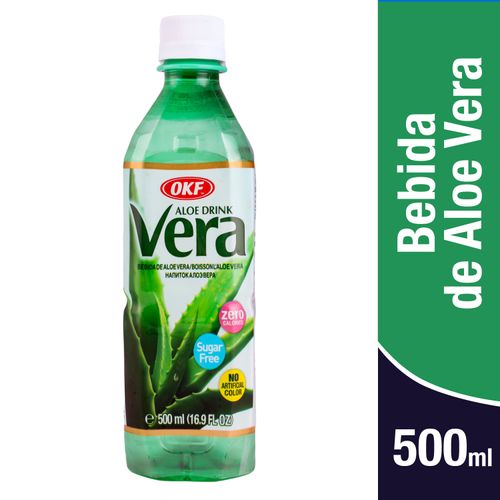 Bebida Okf Aloe Vera Sin Azucar - 500ml