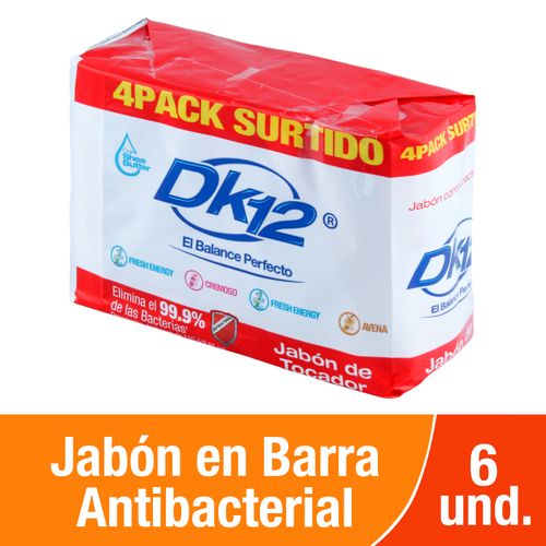 4 Pack Jabón Dk12 Surtido 4X3 Ex 110gr