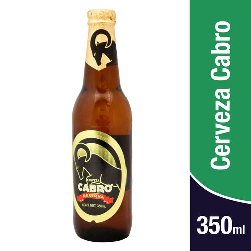 Cerveza Cabro Reserva Botella - 350ml