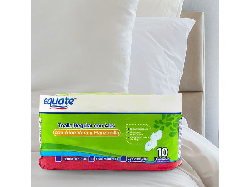 Toalla-Sanitaria-Equate-Regular-Con-Alas-Aloe-Y-Manzanilla-10-Unidades-2-34131