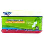 Toalla-Sanitaria-Equate-Regular-Con-Alas-Aloe-Y-Manzanilla-10-Unidades-1-34131