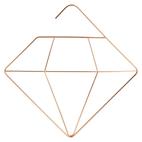 Percha Mainstays Diamante Para Bufanda Rose Gold