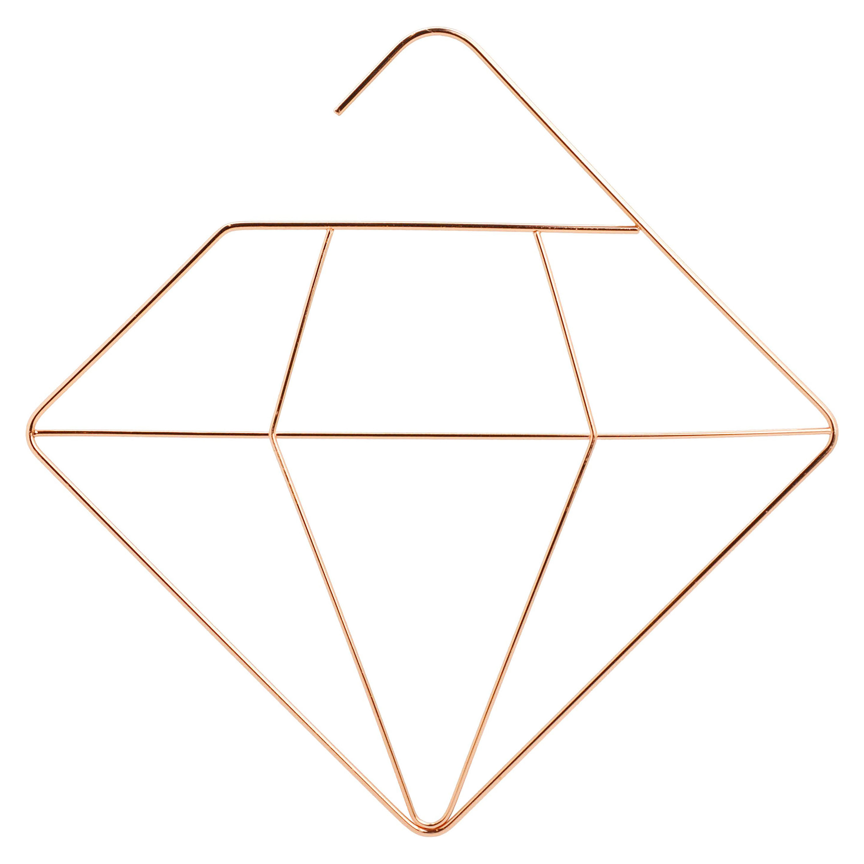 Percha-Mainstays-Diamante-Para-Bufanda-Rose-Gold-1-48059