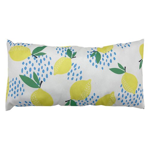 Cojín Mainstays Exteri Rectangula 40X20 Limones