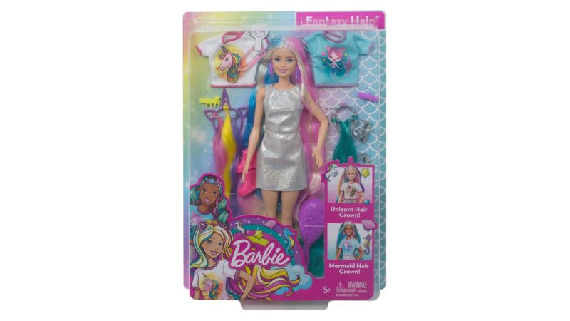 Barbie fashionista muñeca discount peinados de fantasía