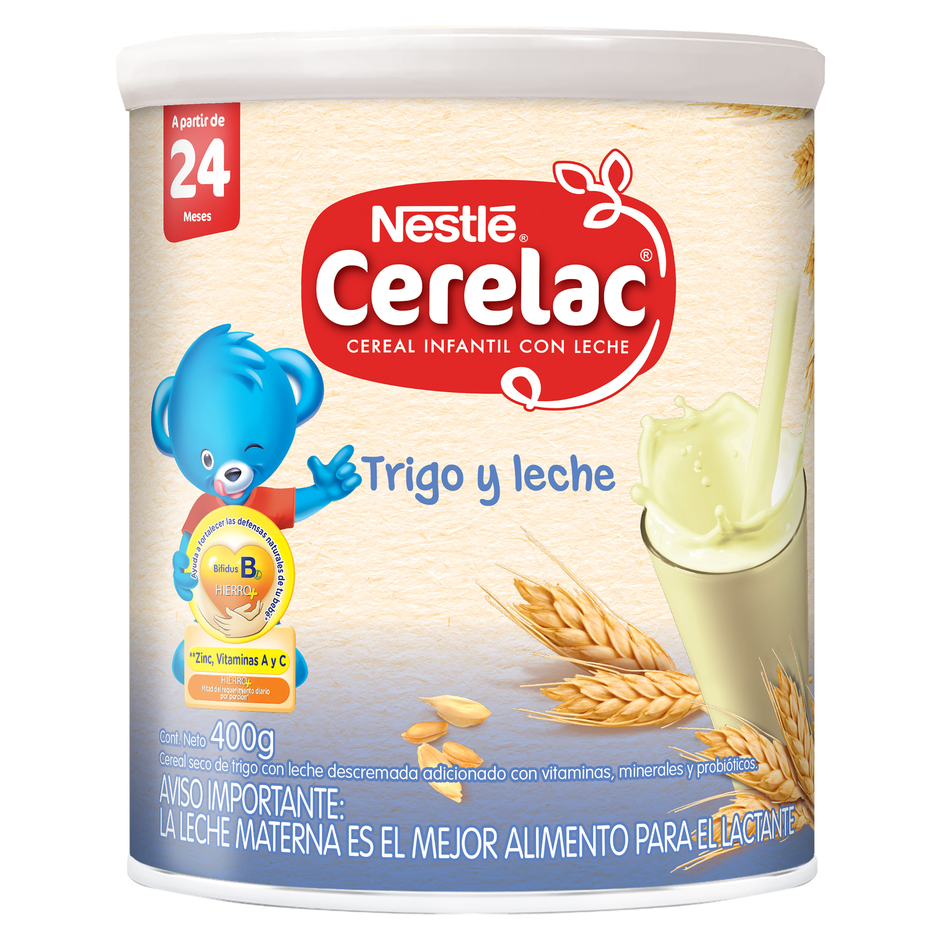 ironía Hacia creer Comprar Nestlé® CERELAC® Trigo con Leche Cereal Infantil Lata 400g |  Walmart Guatemala