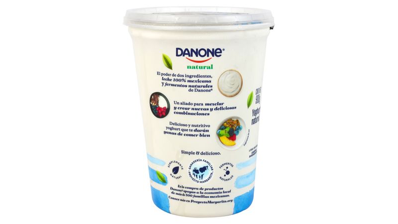 Comprar Yogurt Entero Dos Pinos Natural -500gr