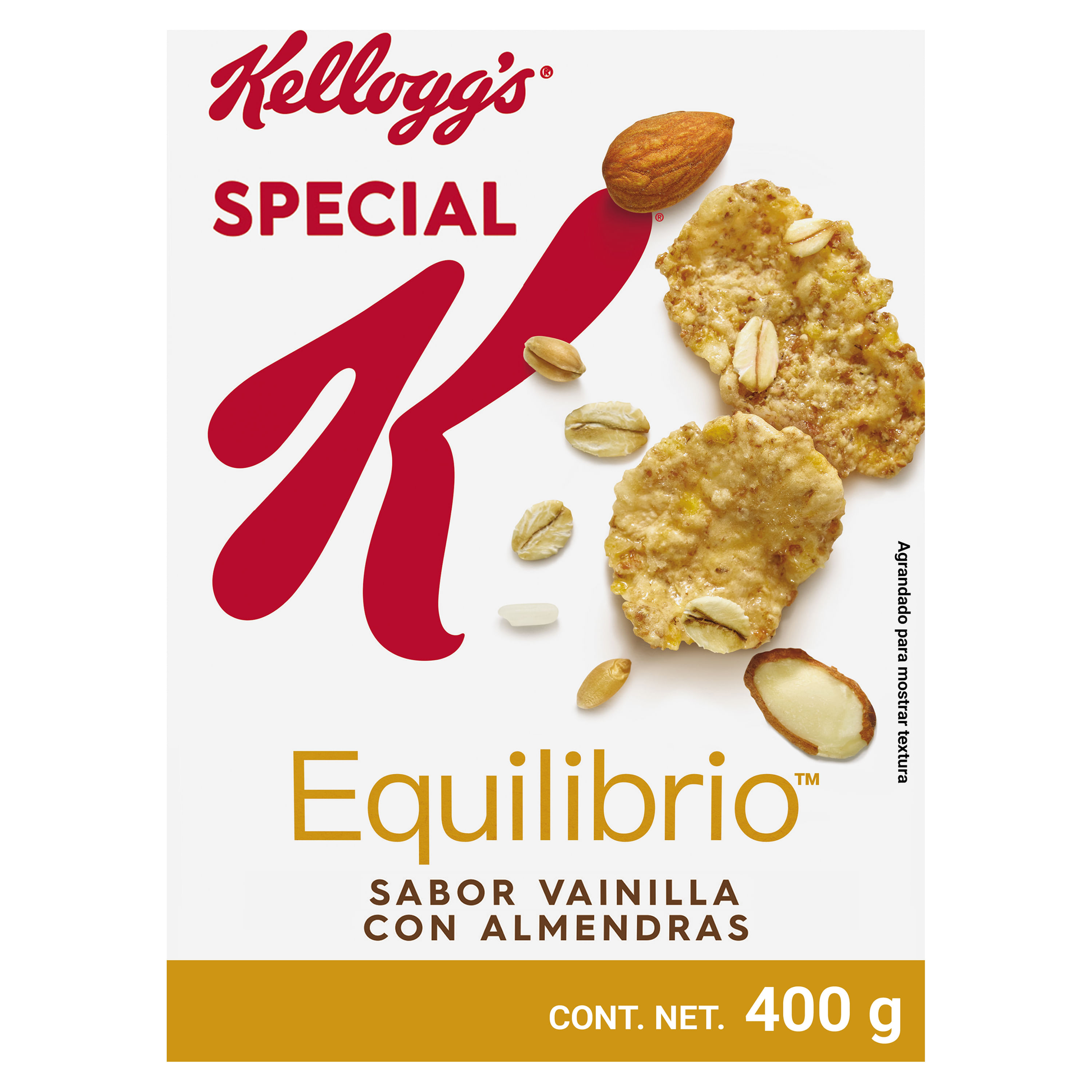 Cereal Special K Equilibrio sabor vainilla con almendras de 380 g