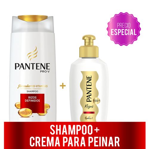 Shampoo Pantene Rizos D Sh400 Y Cc160 Ml