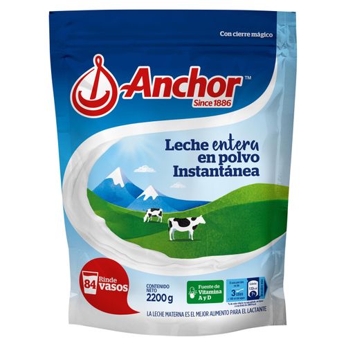 ANCHOR Leche en Polvo Instantánea Bolsa 2.2kg