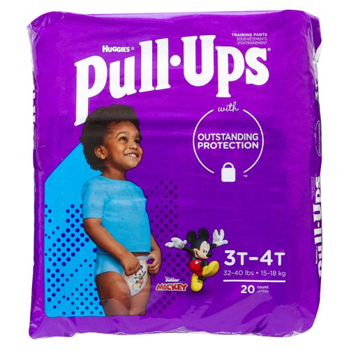 Pañal Huggies Pull Ups  Niño 3T 4T 20U