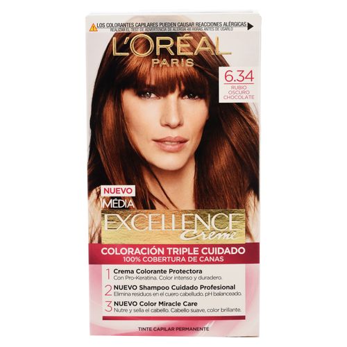 Tinte Excellenc Chocolate 6 34 172Ml