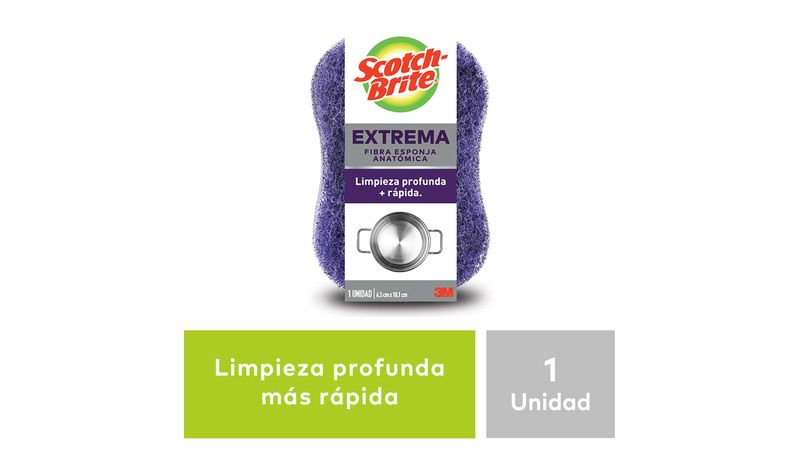 Comprar Fibra Verde Limpieza Pesada Scotch-Brite X 1 Und, Walmart  Guatemala - Maxi Despensa