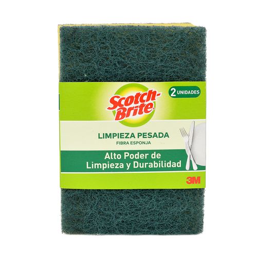 Comprar Esponja Scotch-Brite® Limpieza Pesada Anatómica -3