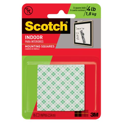 Scotch® Cuadros de Montaje para Interiores 1 in x 1in