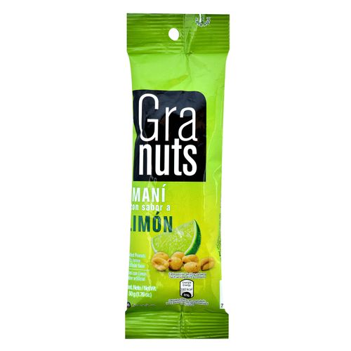 Semillas Gra Nuts Mani Limon - 80gr