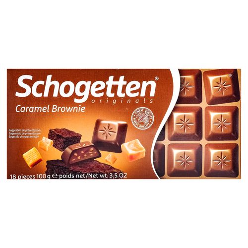 Barra Chocolate Brownie Schogetten 100Gr