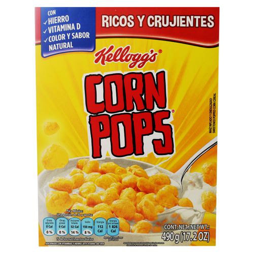 Cereal Kelloggs Corn Pops ricos y crujientes- 490gr
