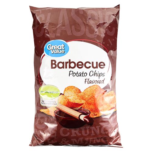 Snack Great Value Papas Barbacoa - 219gr