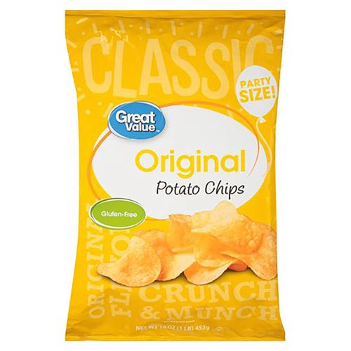 Papas Great Value Originales Single - 28gr