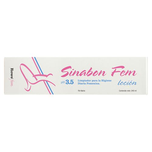 Loción Sinabon Fem higiene femenina - 240 ml