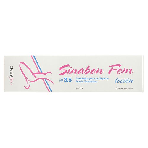 Loción Rowe, Sinabon Femenina - 240 ml