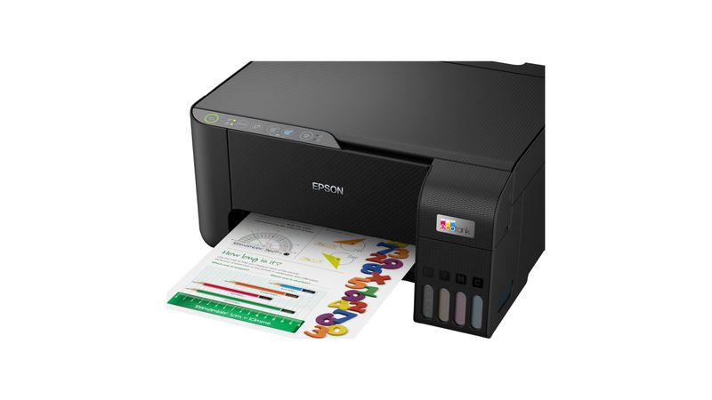 Impresora A Color Multifunción Epson Ecotank L3250 Negra