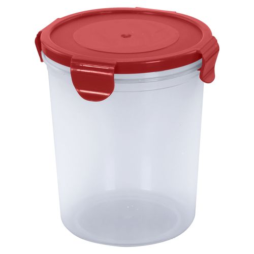 Tazon Click Clack Redondo Tr. (47 Oz) Guateplast Rojo Chef 0