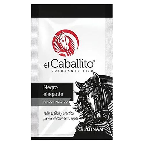 Colorante El Caballito Negro Elegante - 16 g