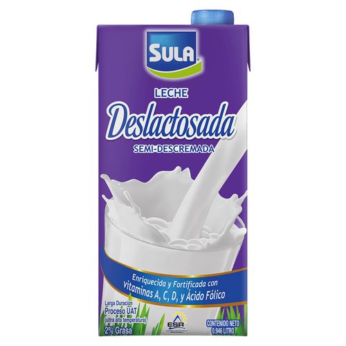Sula Leche Desclactosada Uht 0.946 Ml