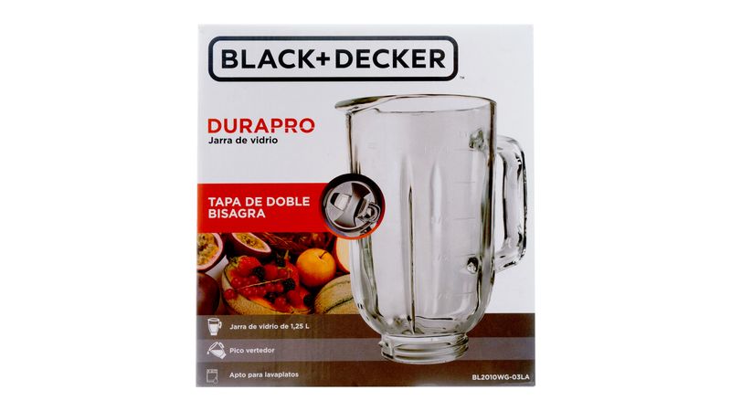 Comprar Licuadora Black+Decker Durapro 10 Velocidades, Negro Blbd210Pb, Walmart Guatemala - Maxi Despensa