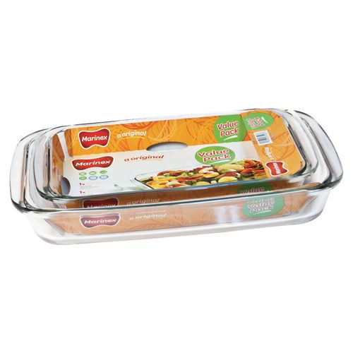 Set Refractario 1.2 Y 2.2 Lts Marinex
