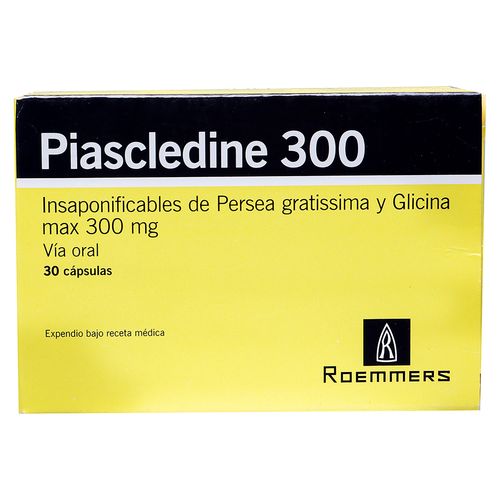 Piascledine 300 Mg 30 Comprimidos Una Caja