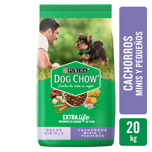 Alimento Perro Cachorro Purina Dog Chow Minis Y Pequeños - 20kg