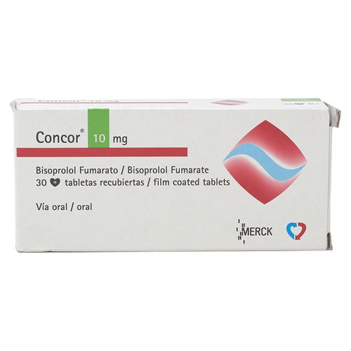 Concor 10 Mg X30 Tabletas