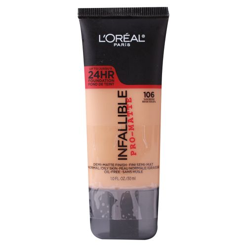 Base Loreal Inf Pro Mat Sun Beig106 30Ml