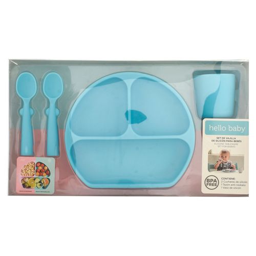 Plato Silicon Para Bebe