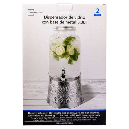 Dispensador Mainstays Agua 5 5Lt Base Plana