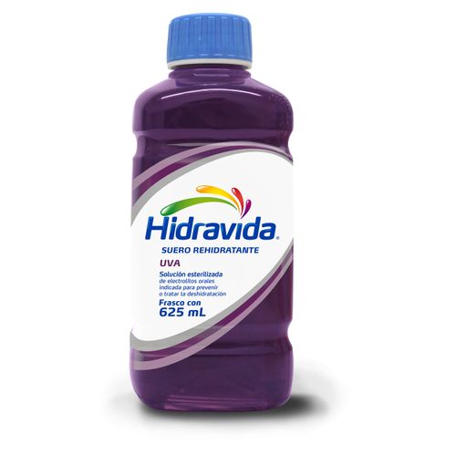 Suero ReHidratante Hidravida Oral Uva -625Ml