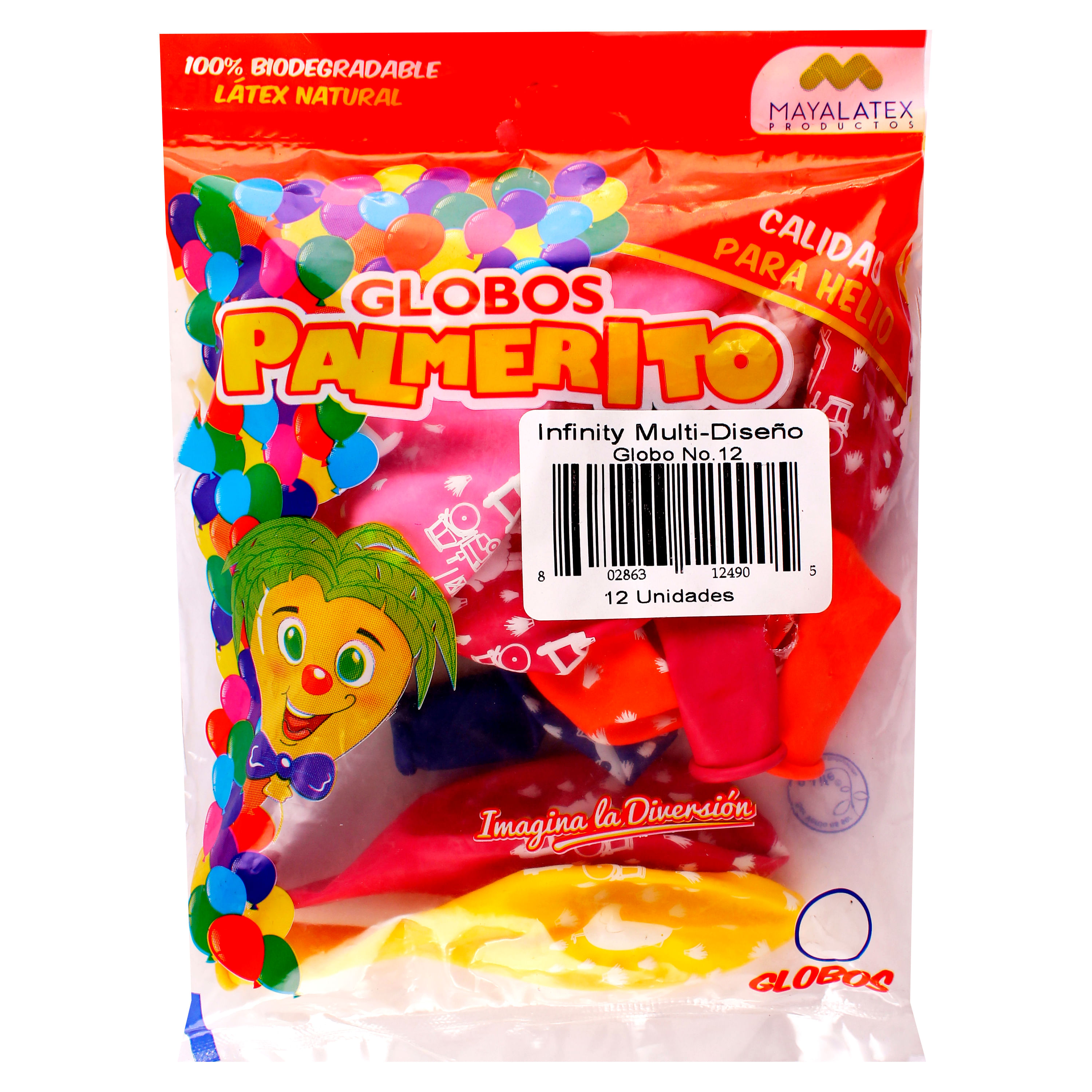 Comprar Globos Palmeritos Neon No9 Surtido- 12 Unidades, Walmart Guatemala  - Maxi Despensa