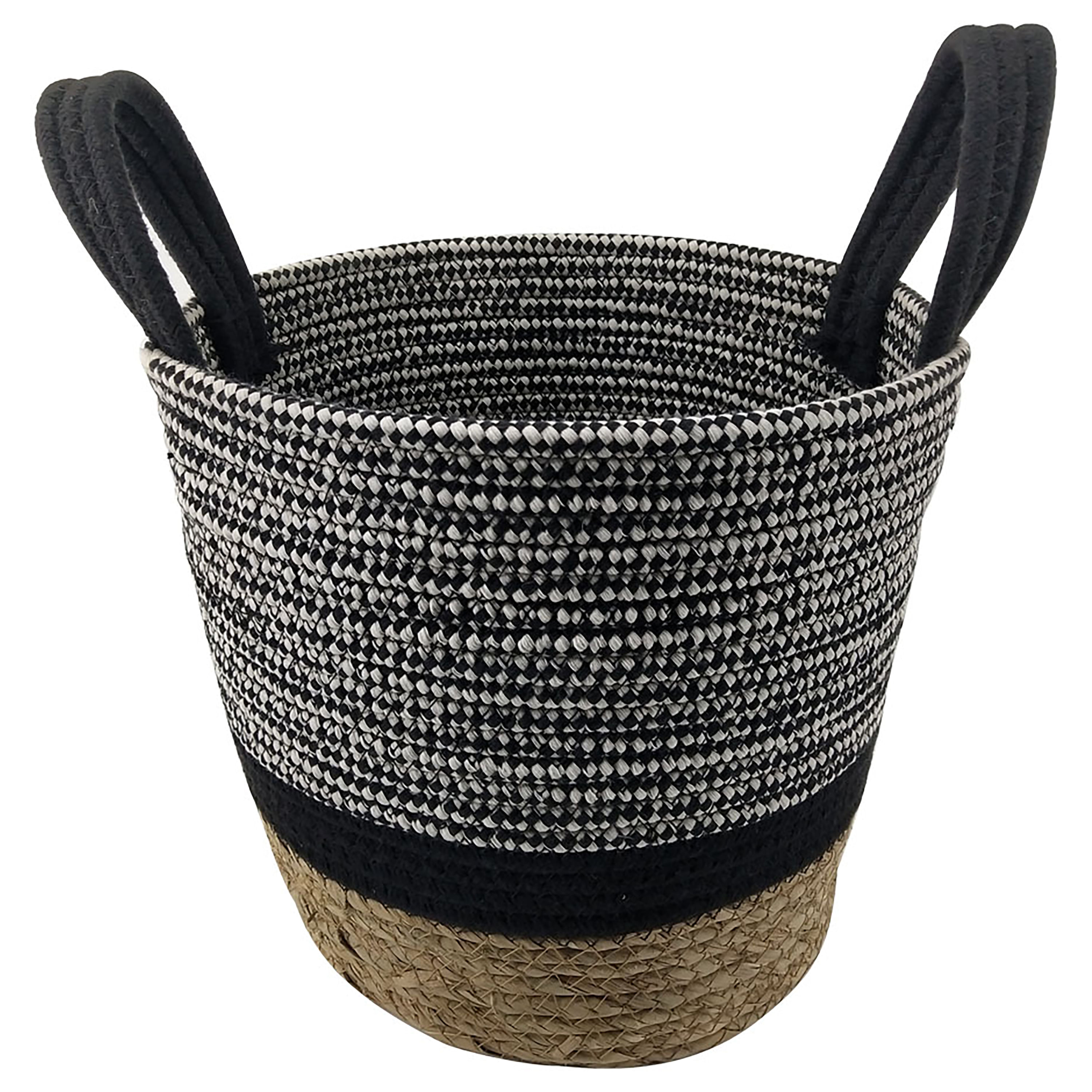 Maceta-Mainstays-Tipo-Canast-Negra-Beig-25X25Cm-1-48434